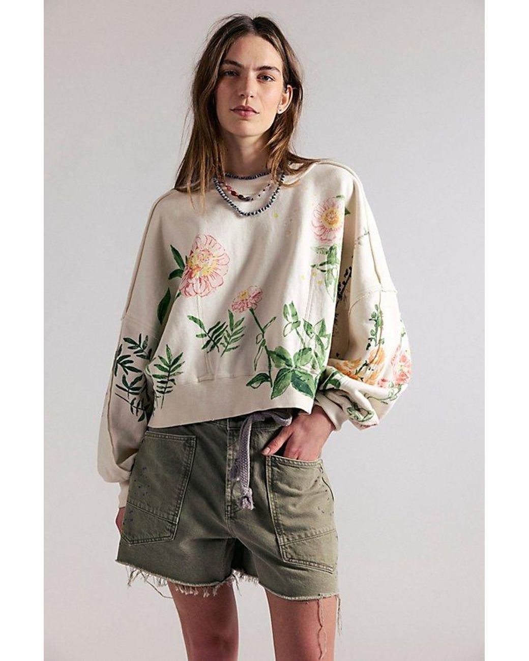 Free People Multicolor Gaia Sweatshirt