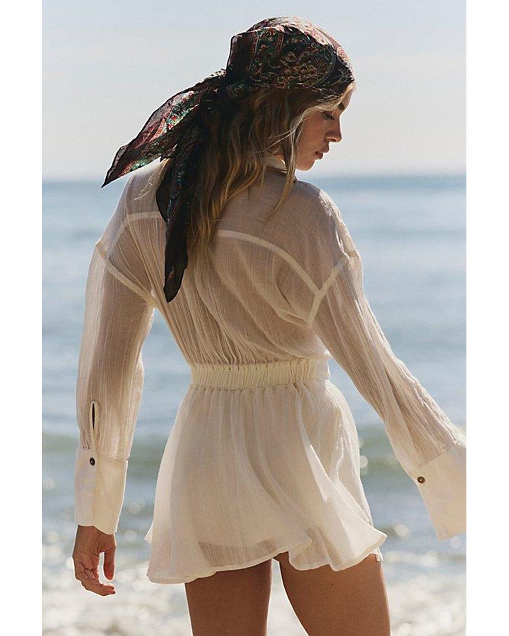 free-est Brown Linden Romper By