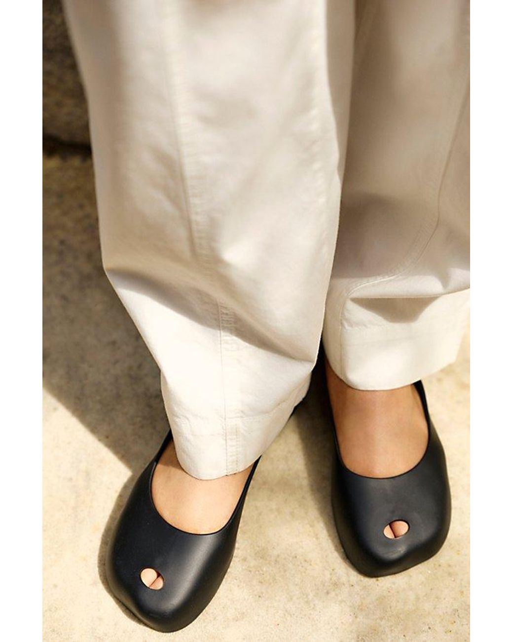 Melissa Black Ultragirl Futura Flats