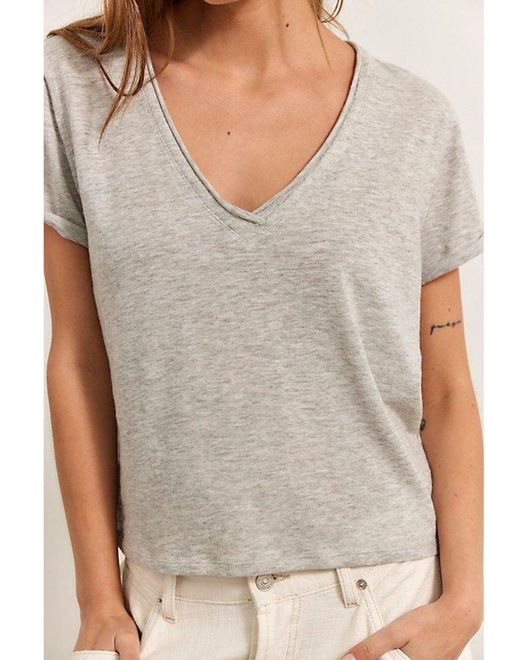 Free People Multicolor Take 2 Tee