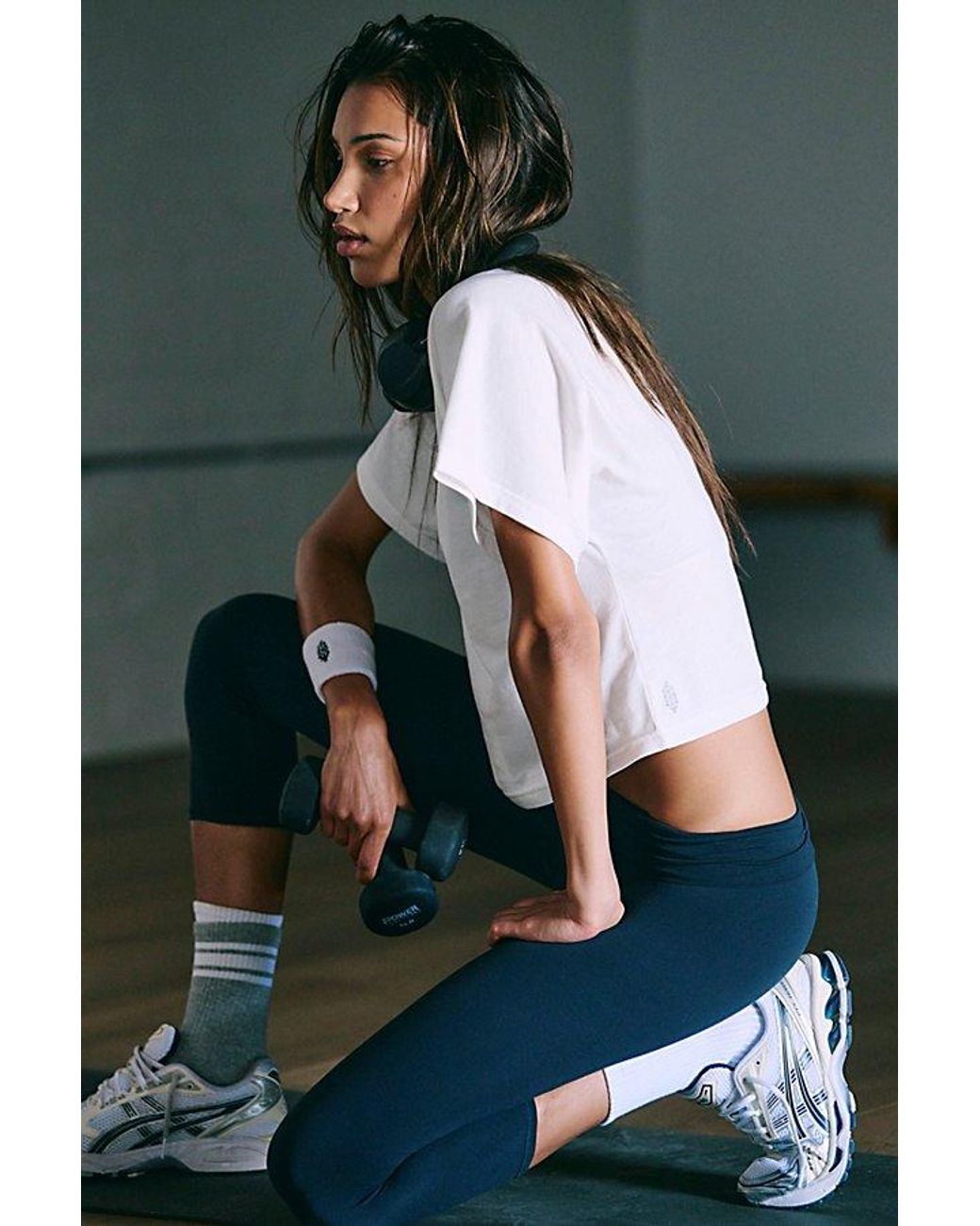 Fp Movement Gray Above Me Performance Tee