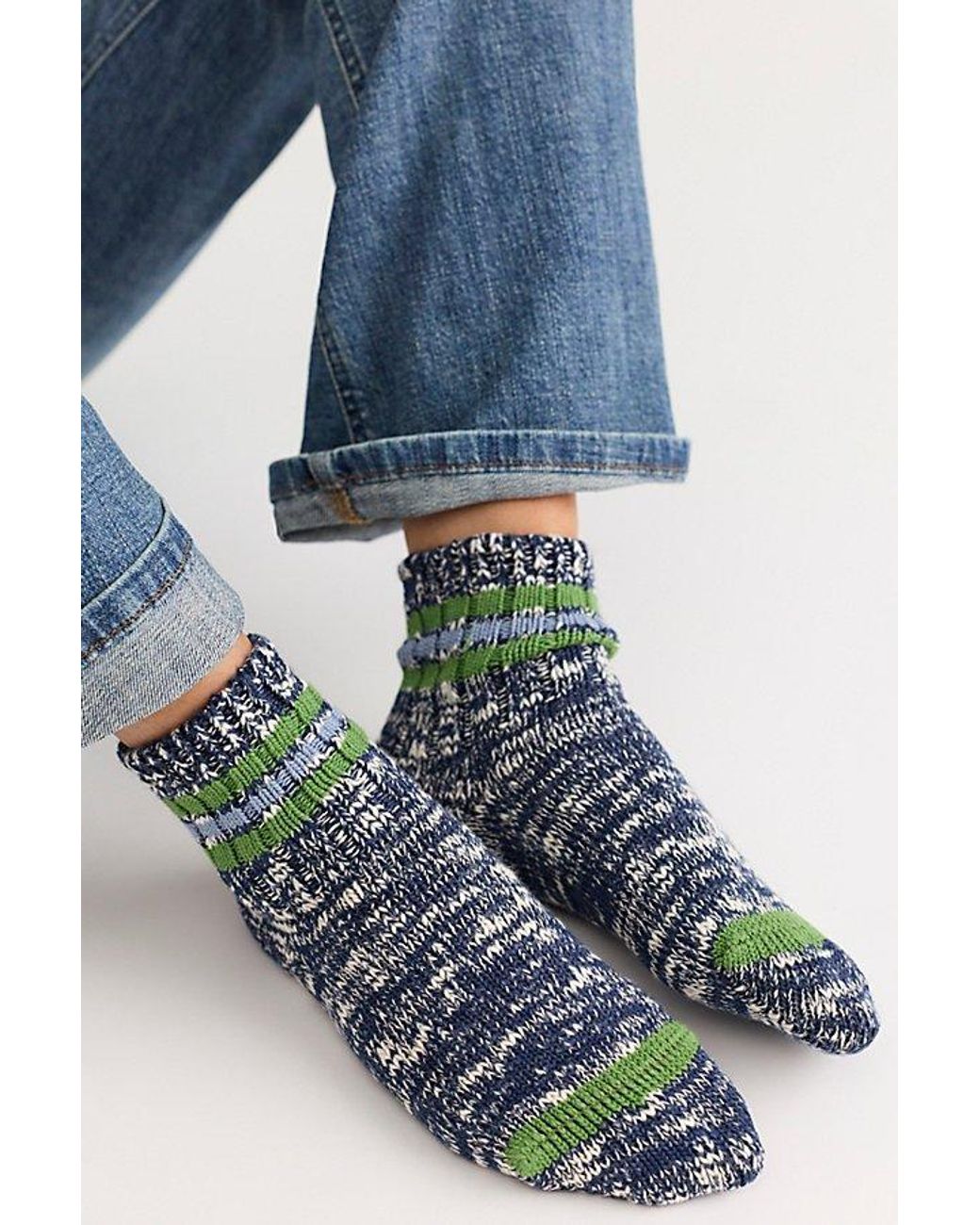 Thunders Love Blue Athletic Socks