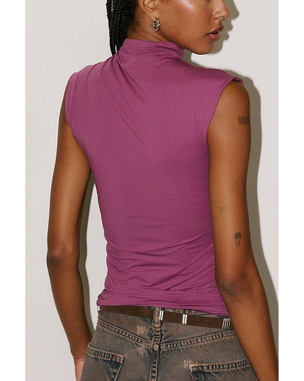 Intimately By Free People Pink Date Night Duo Muscle Tee By