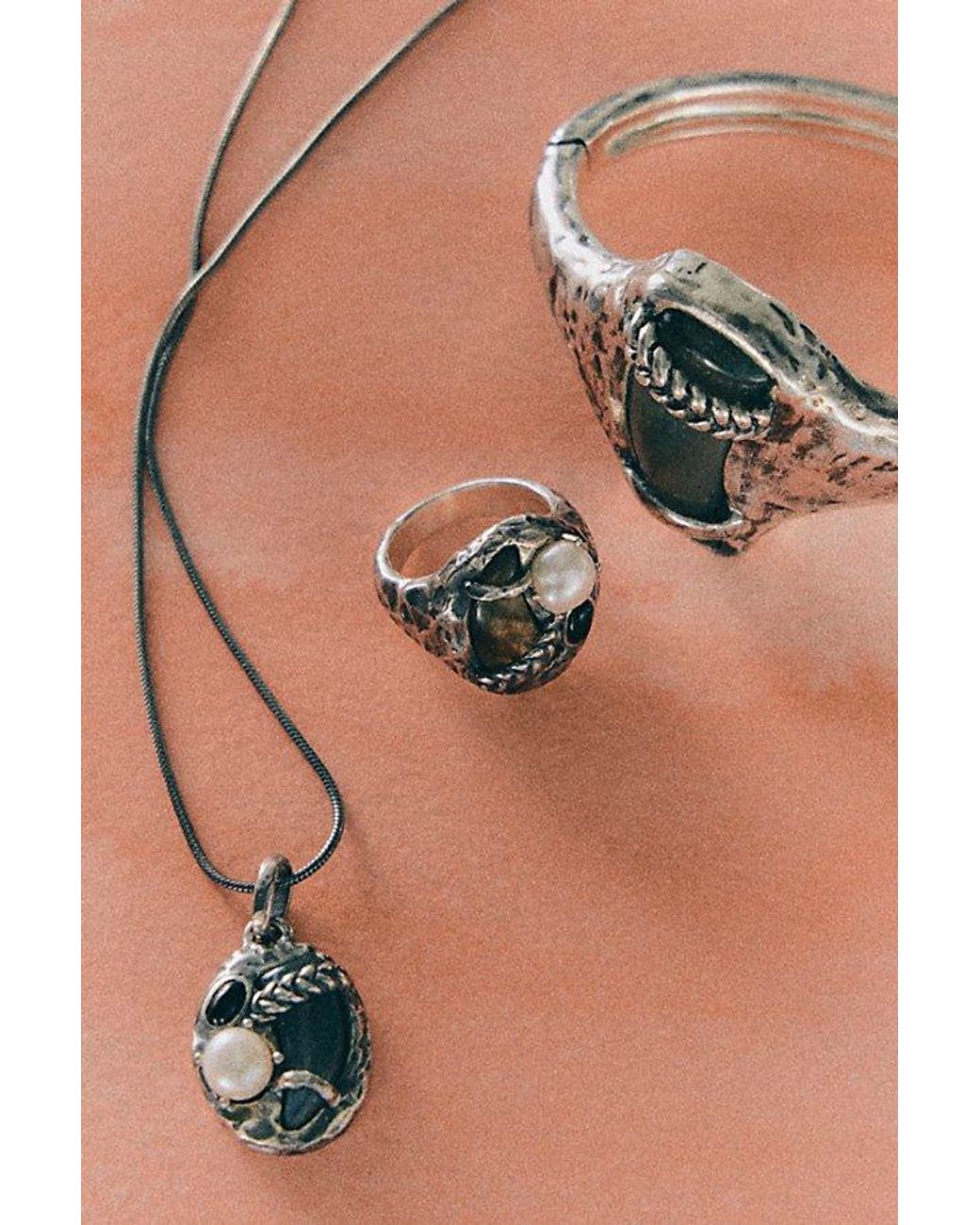 Pamela Love Gray X Free People Astra Pendant Necklace