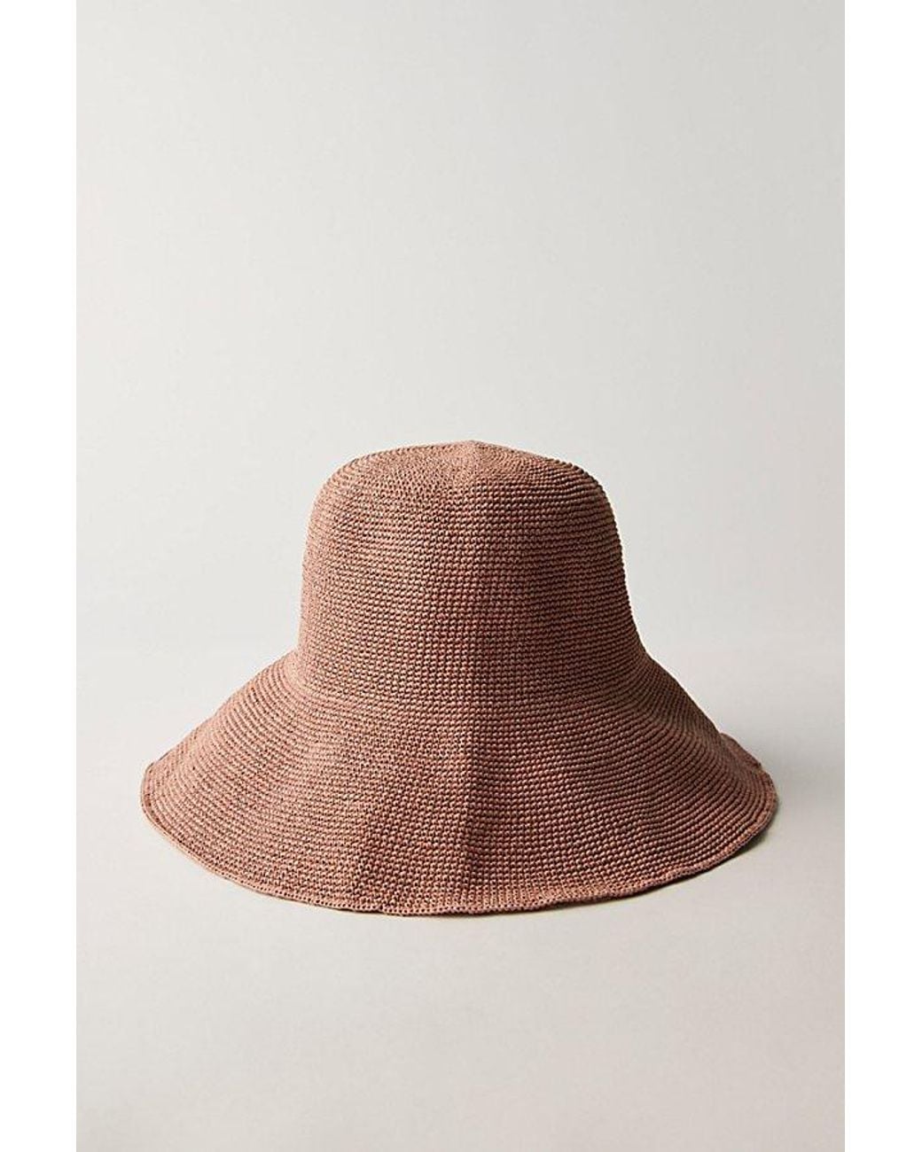 Free People Brown Sunny Day Beach Hat