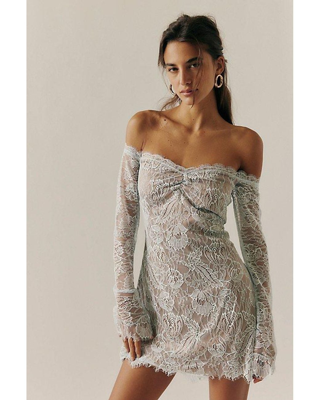 chinese dress ladies Sophia Sequin Mini Dress by For Love & Lemons – Cattivo main image 0