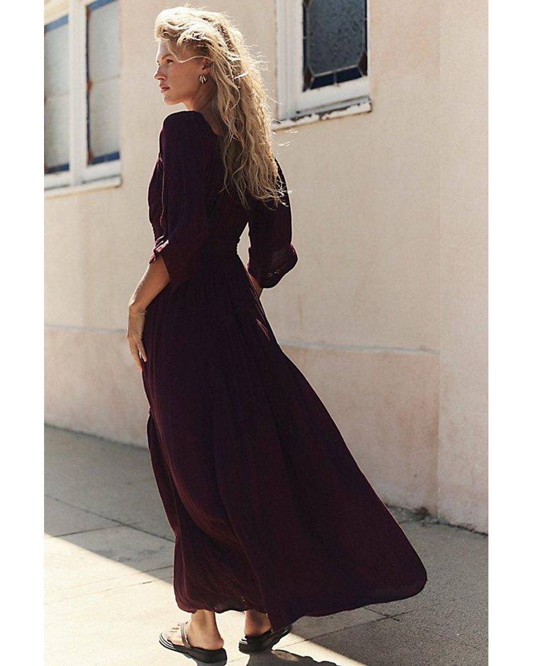 free-est Black Dixie Maxi Dress