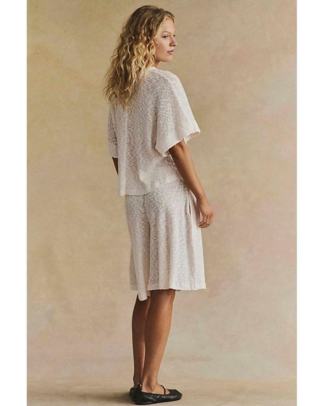 Free People Natural Zinnia Short Set