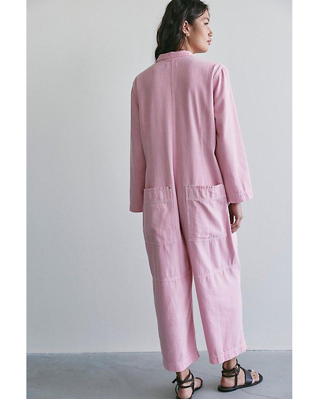Free People Pink Margarita Jumpsuit