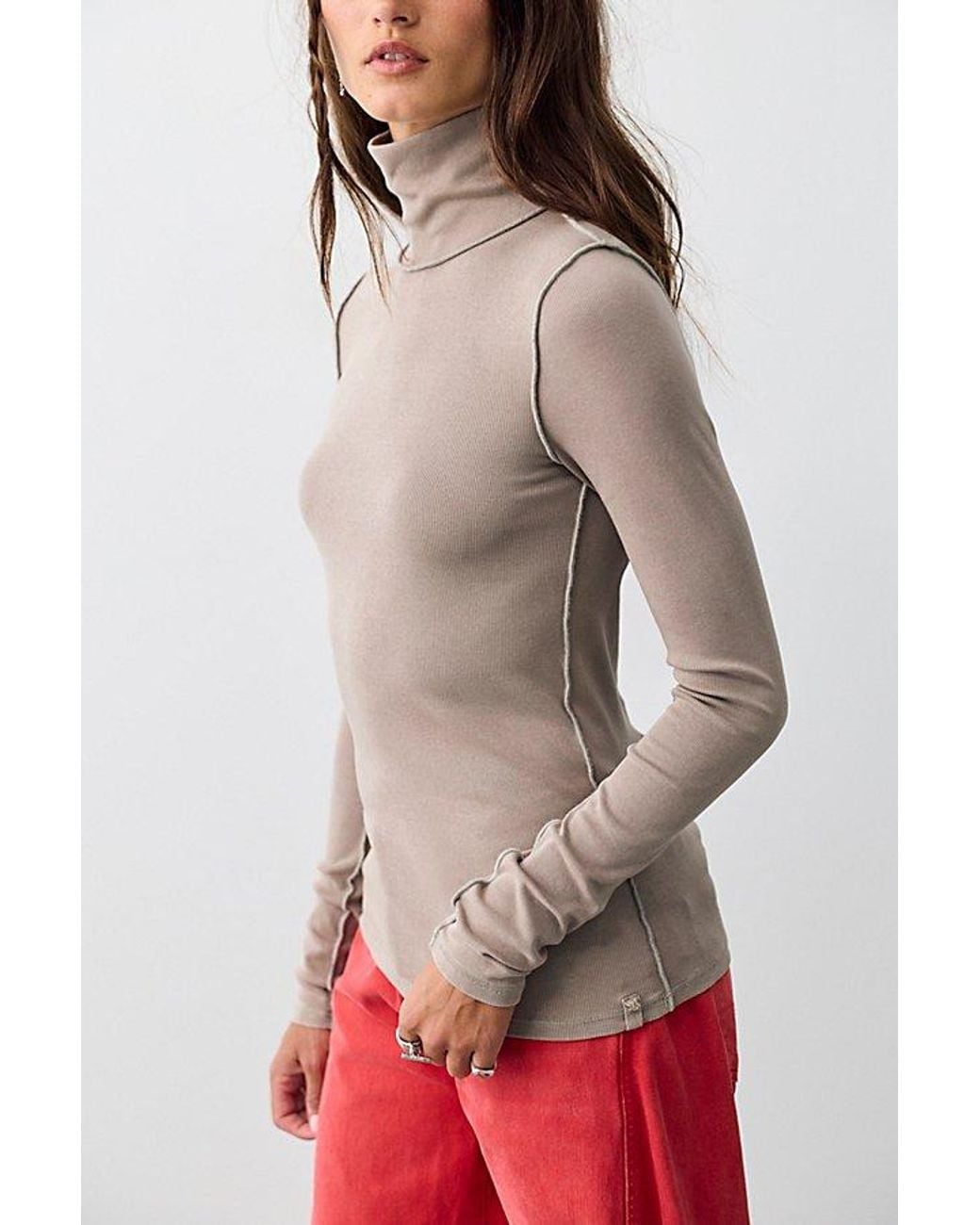 Free People Multicolor Good Good Turtleneck Top