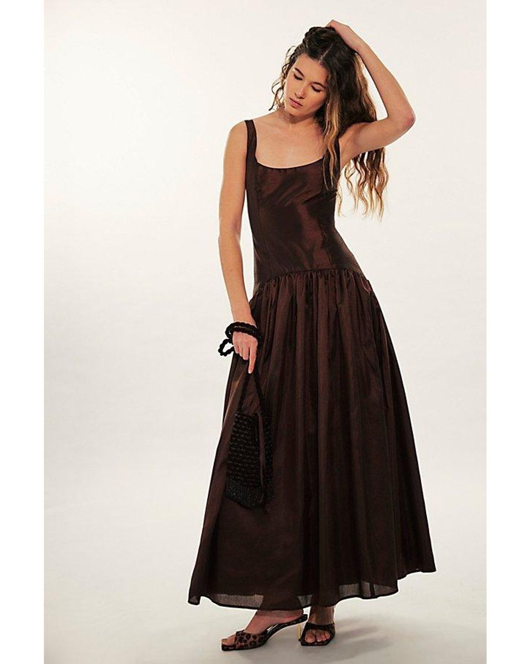 hutch ridge drop waist maxi dress ridge dress main image 0