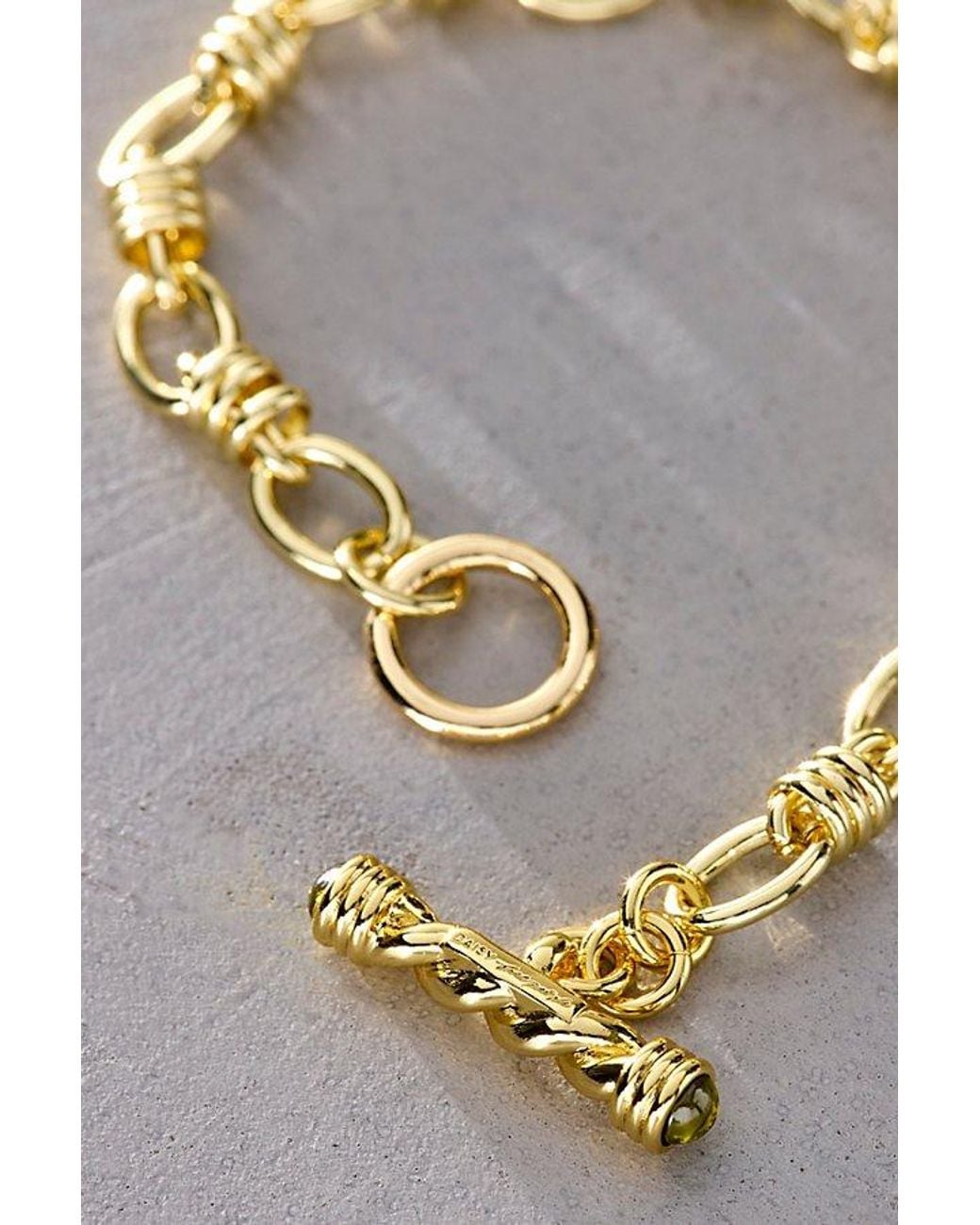 Daisy London Metallic X Free People Alice T-Bar Bracelet