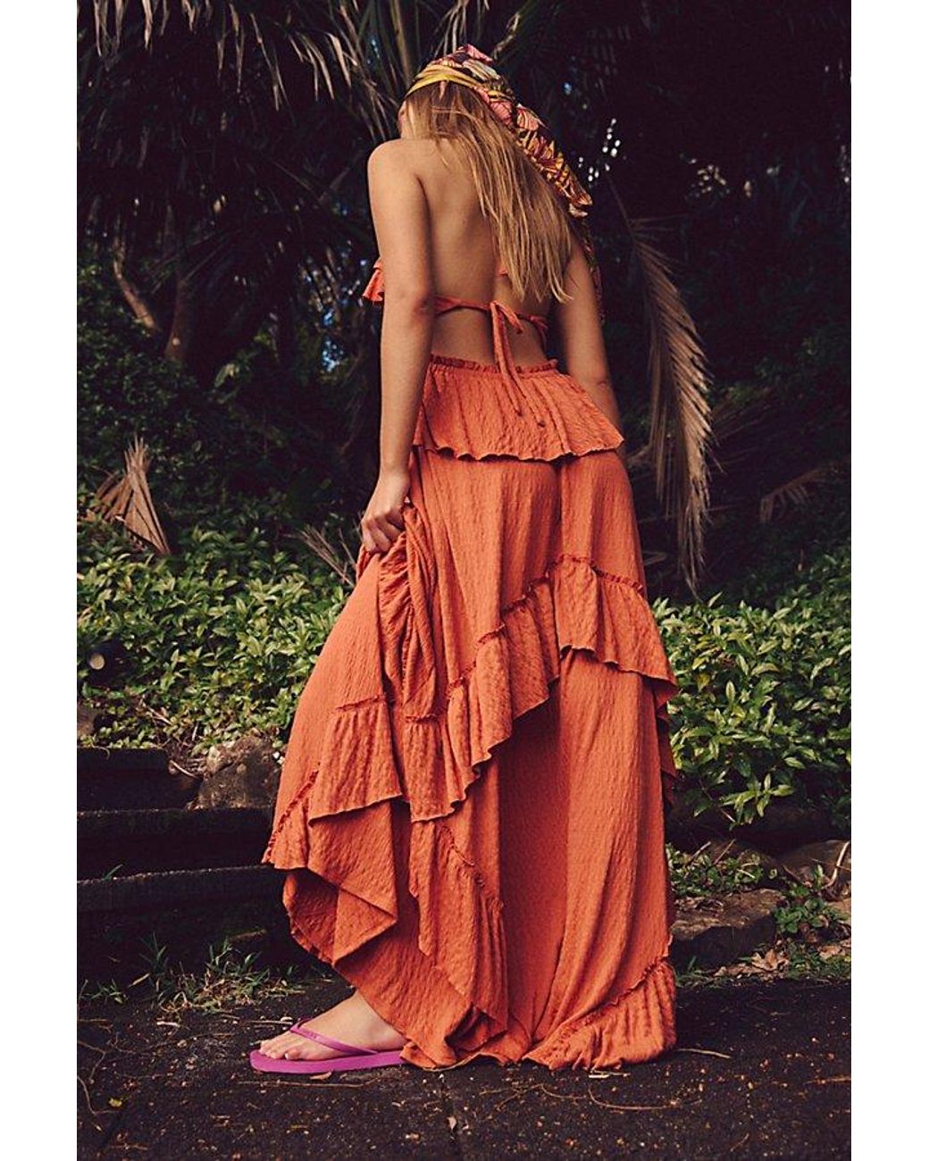 free-est Multicolor Santa Luz Maxi Dress By