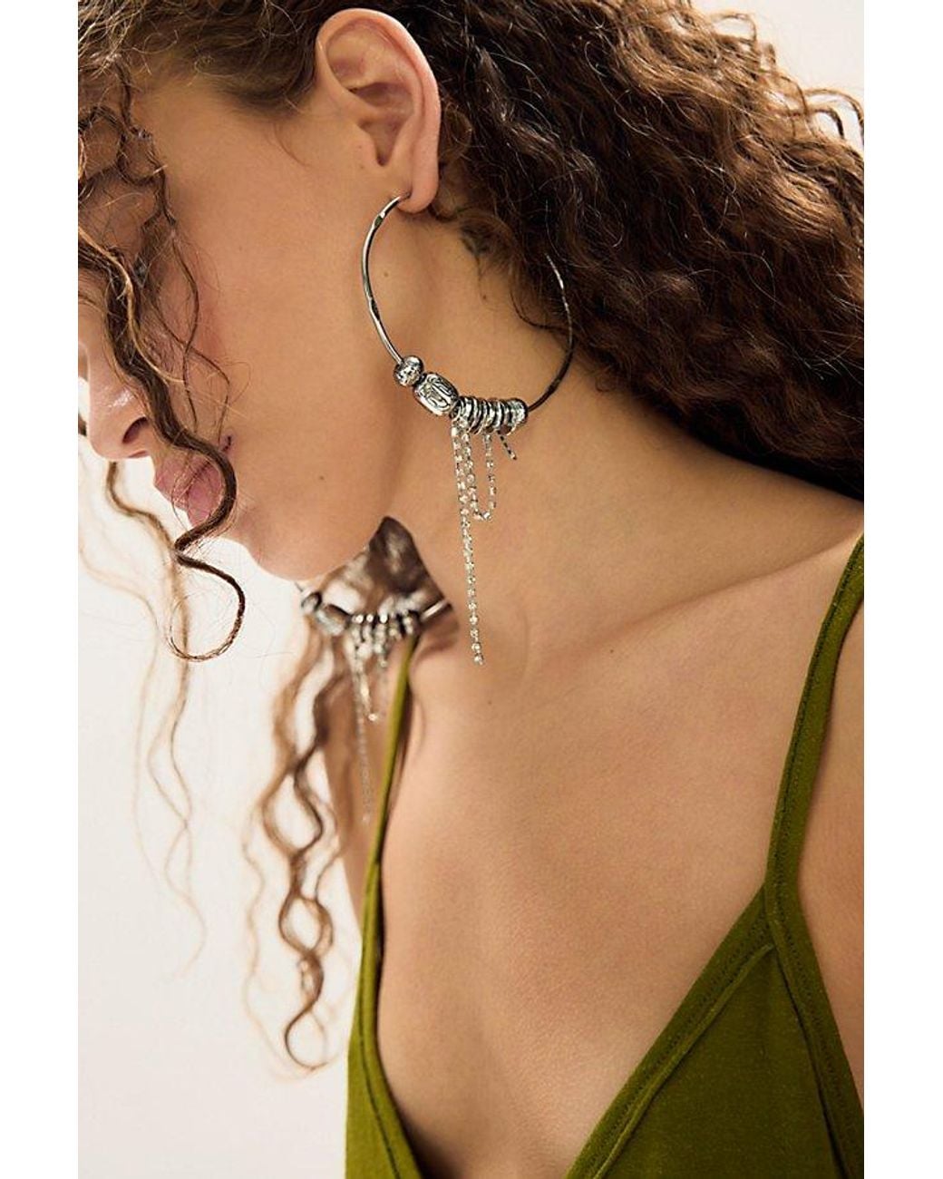 Free People Natural Flume Hoops