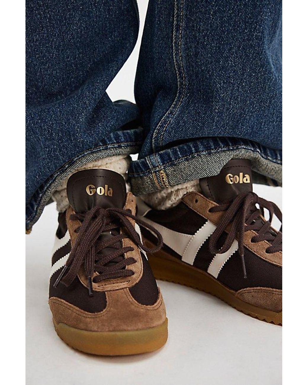 gola tornado tobacco Gola Tornado Sneakers in Blue