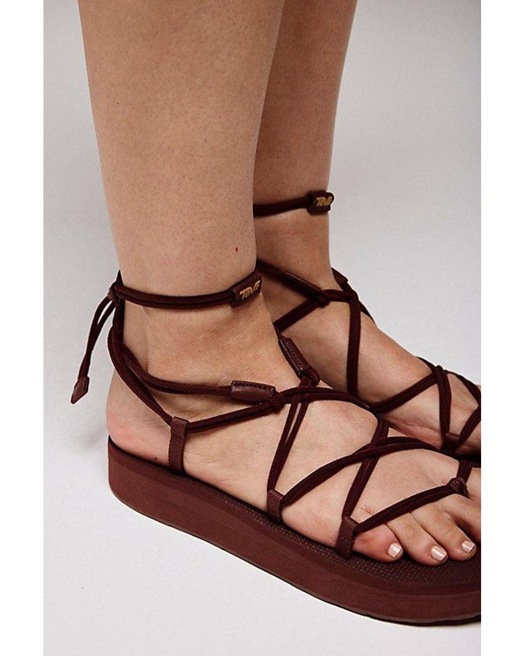 Teva Black Midform Infinity Sandals