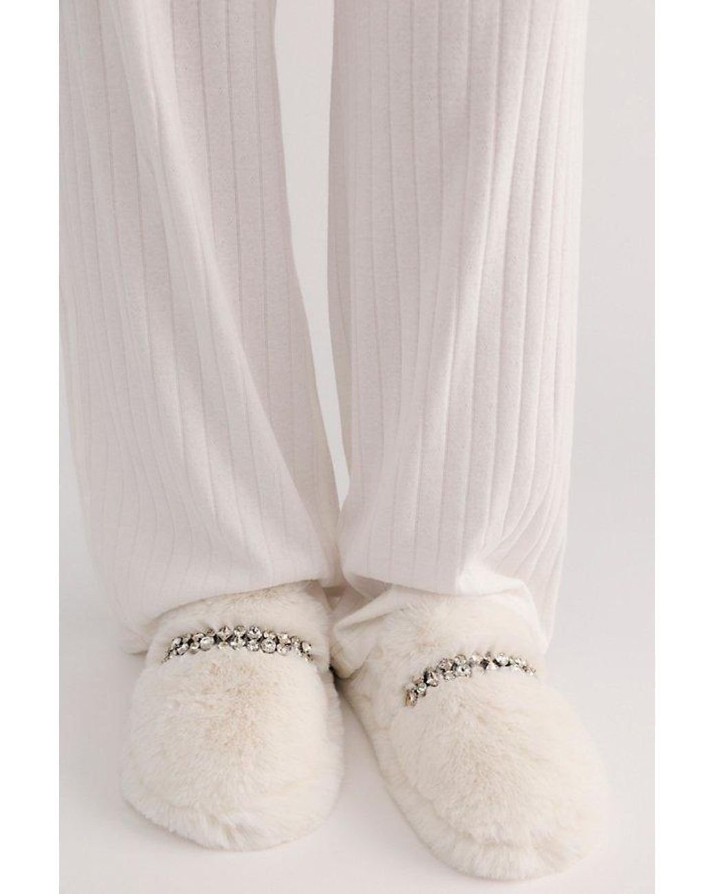 FP Vegan Collection Natural First Frost Slippers By