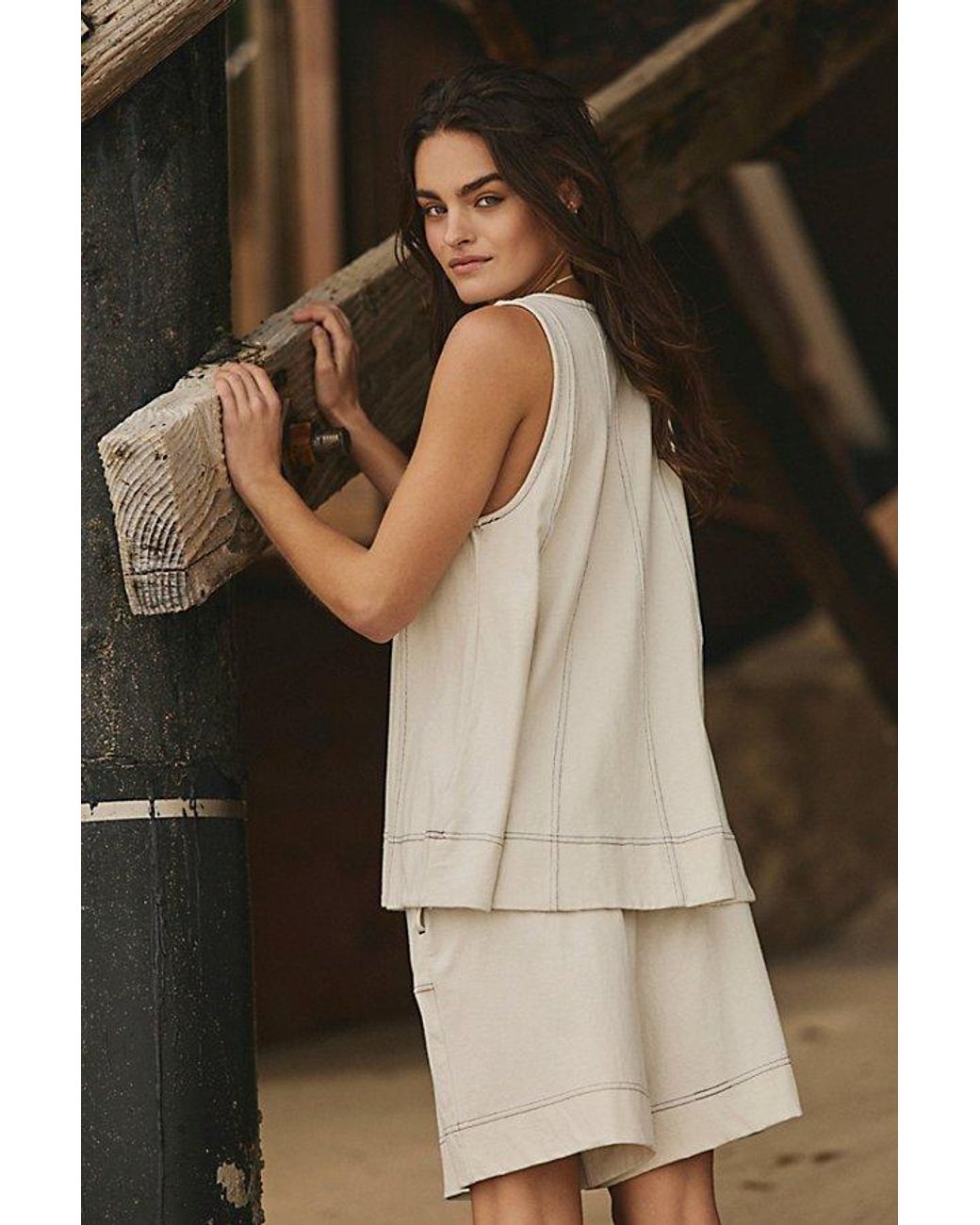 Free People Strada Set in Natural | Lyst
