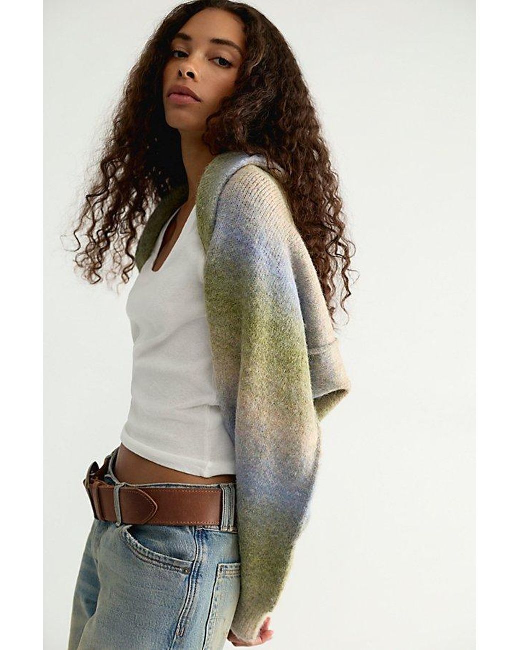 Free People Multicolor Daydream Bolero Top