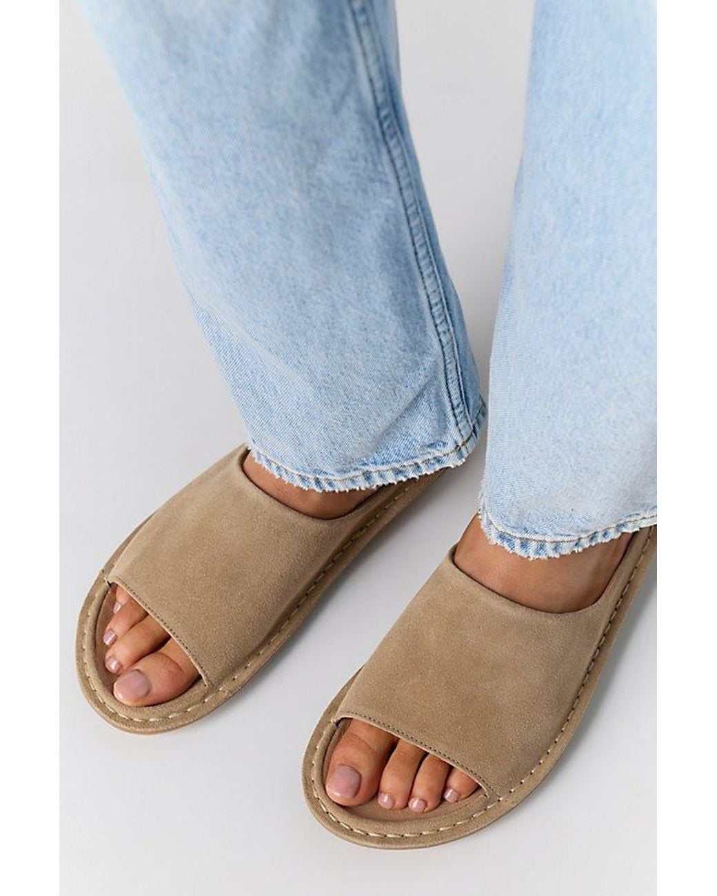 VIBAe Blue Saint Tropez Slide Sandals