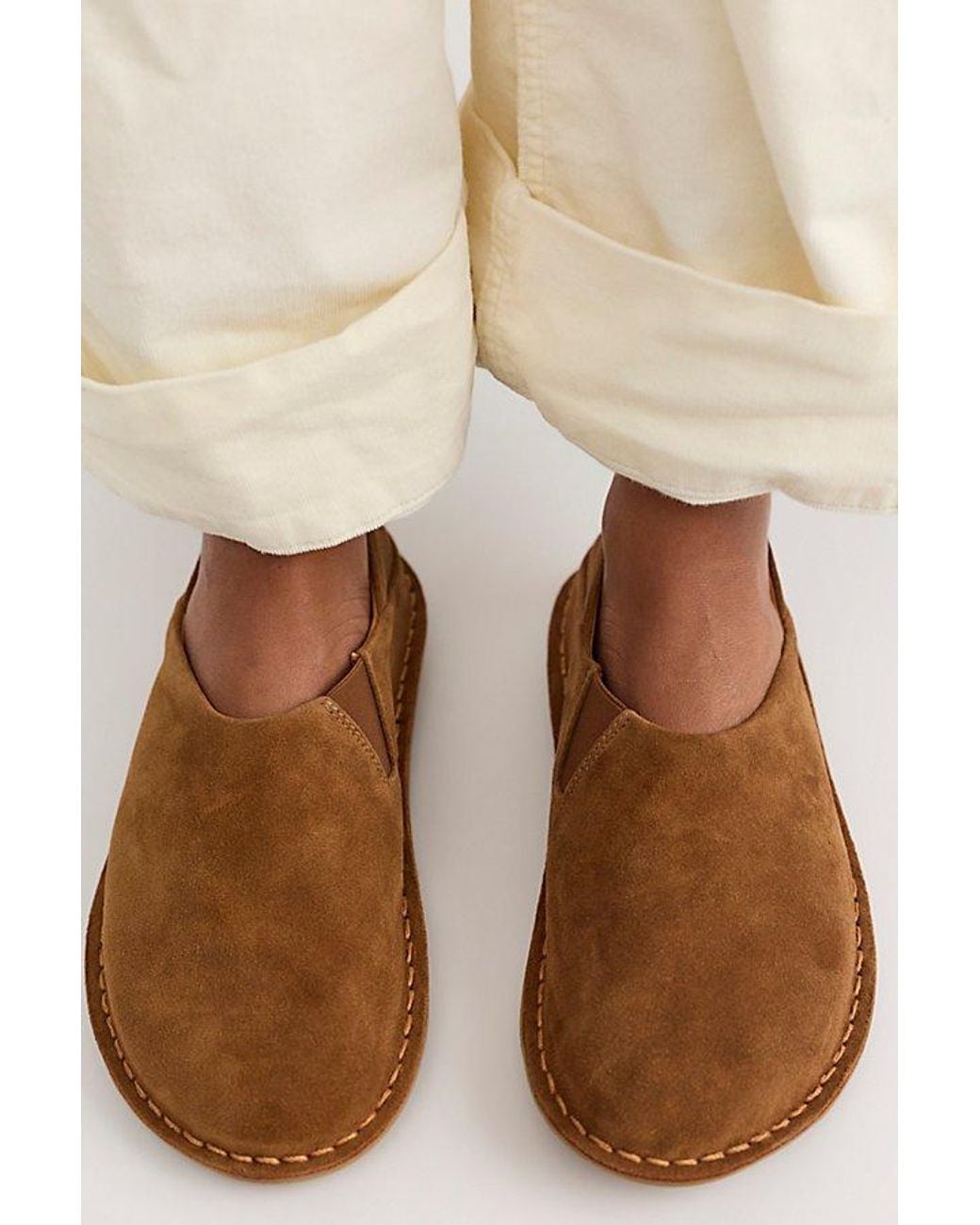 VIBAe Natural Zuma Slip-On Moccasins