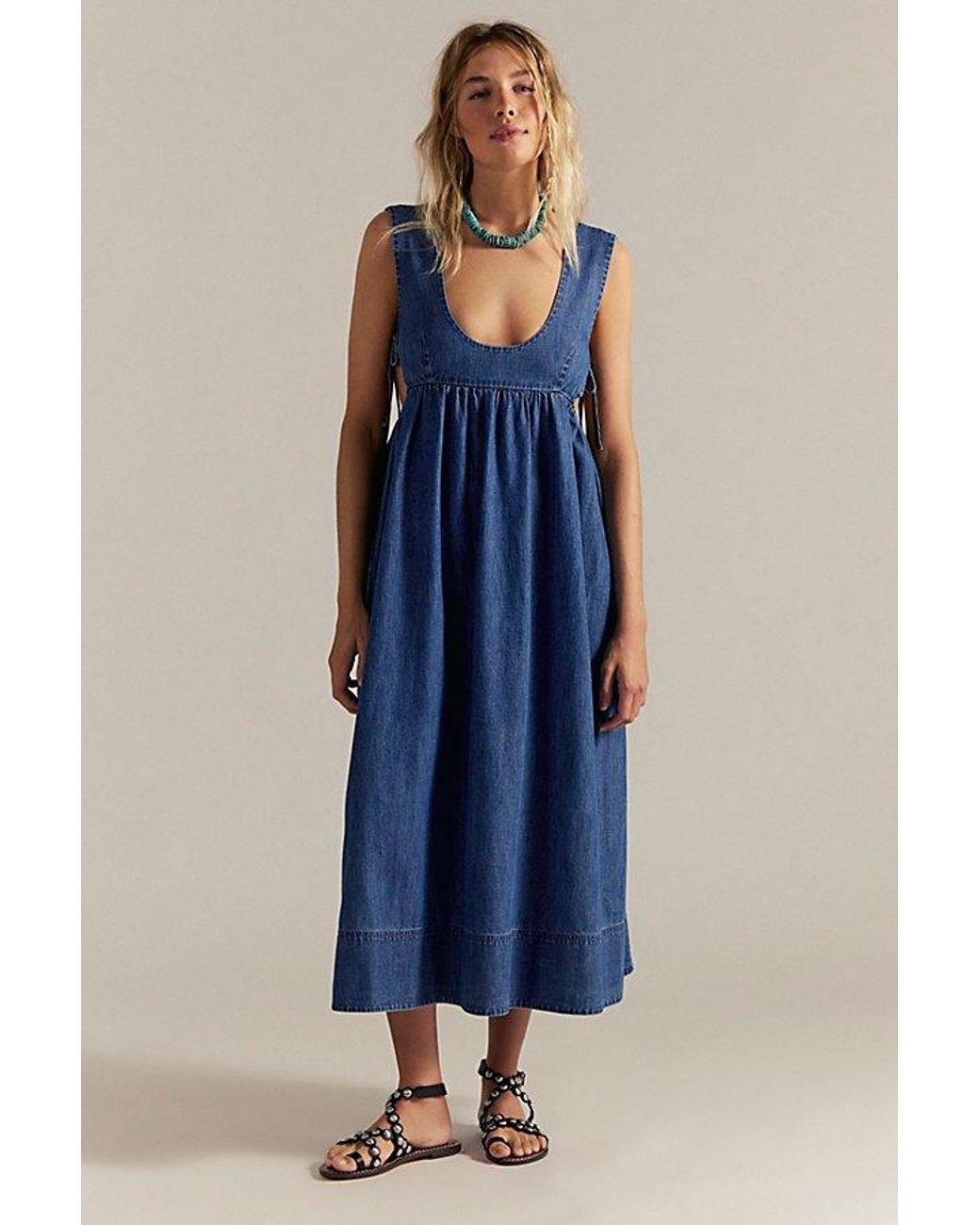 knee length dresses for ladies Free People Roadhouse Mini- On The Road – Davis Country Store main image 0