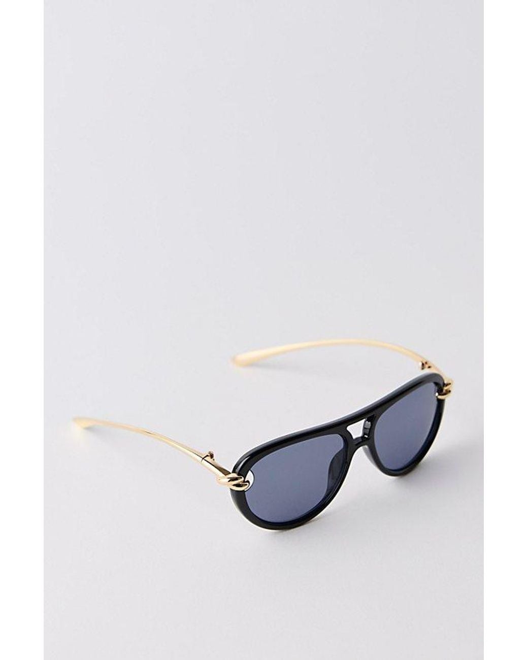 Free People Blue Solline Aviator Sunglasses