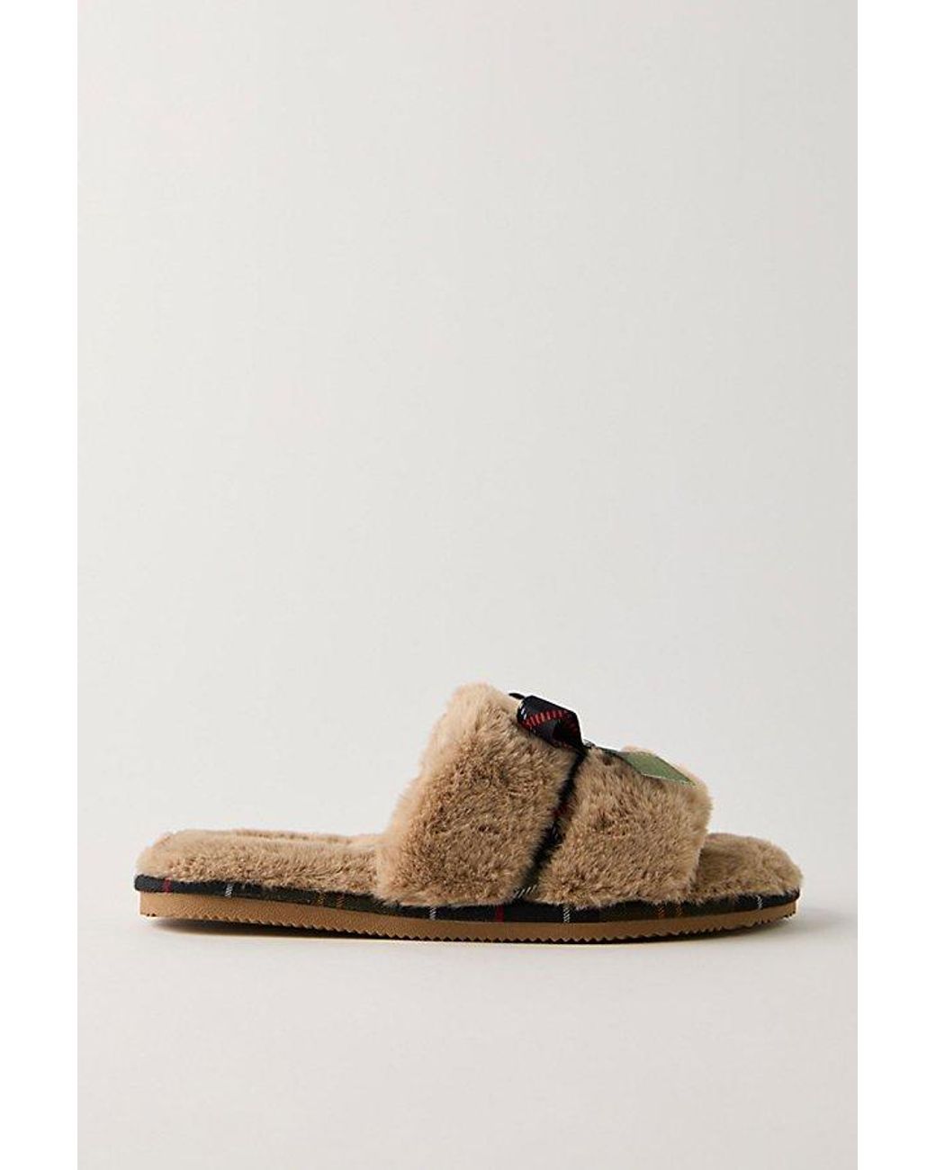 Barbour Gray Eleanora Slippers
