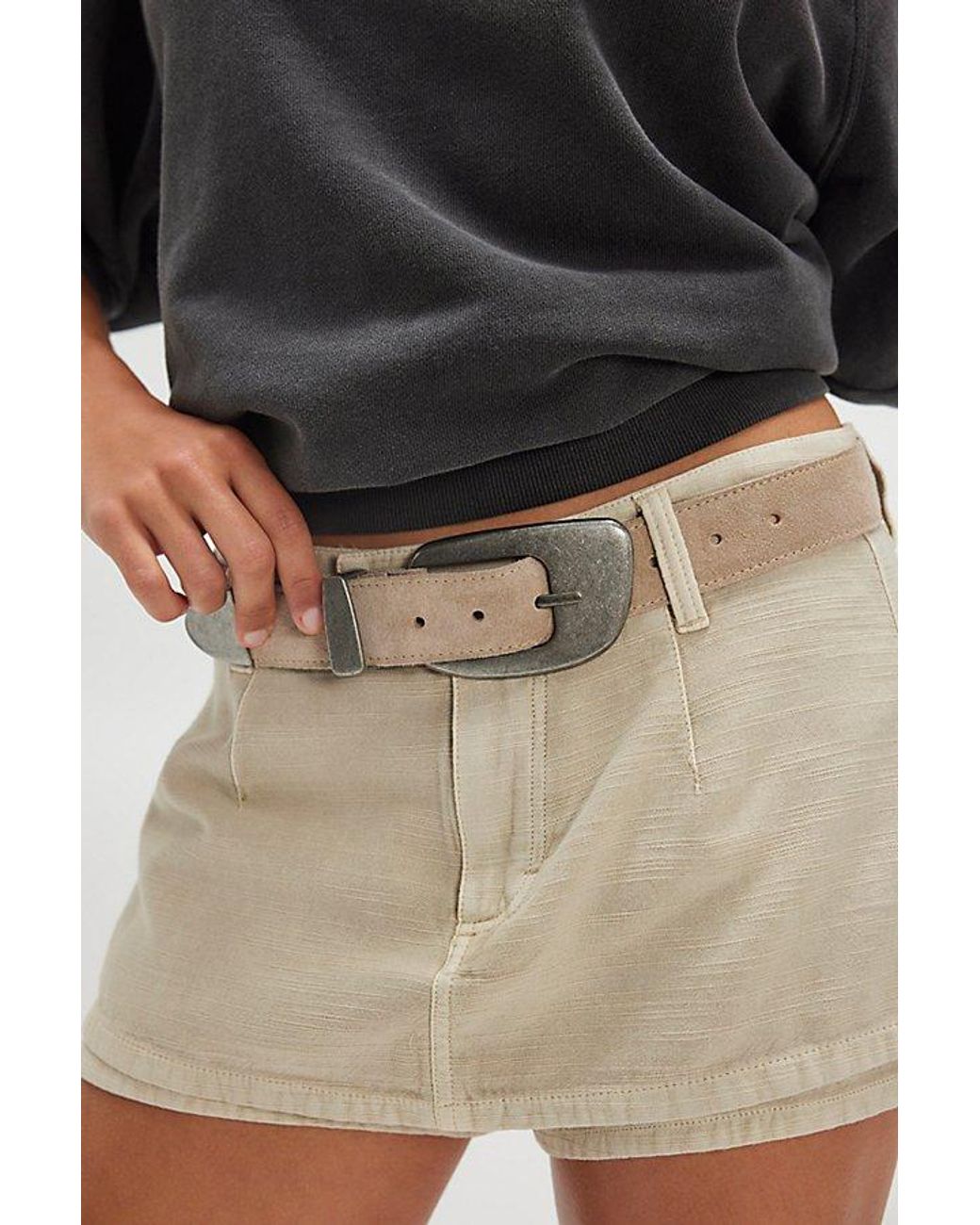 Free People Dover Suede Belt | Lyst display picture 1