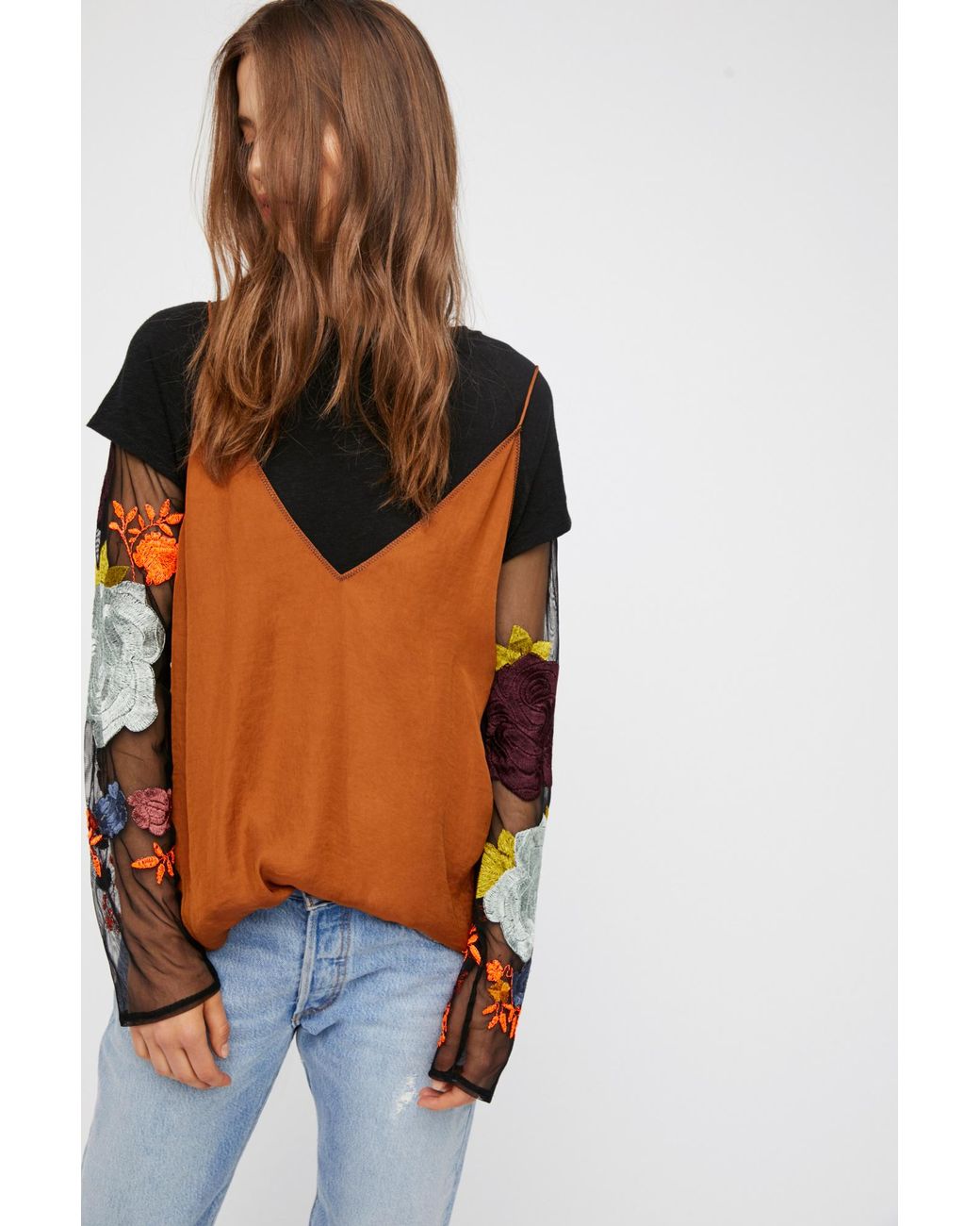 Free People Take Me Away Twofer in Black | Lyst