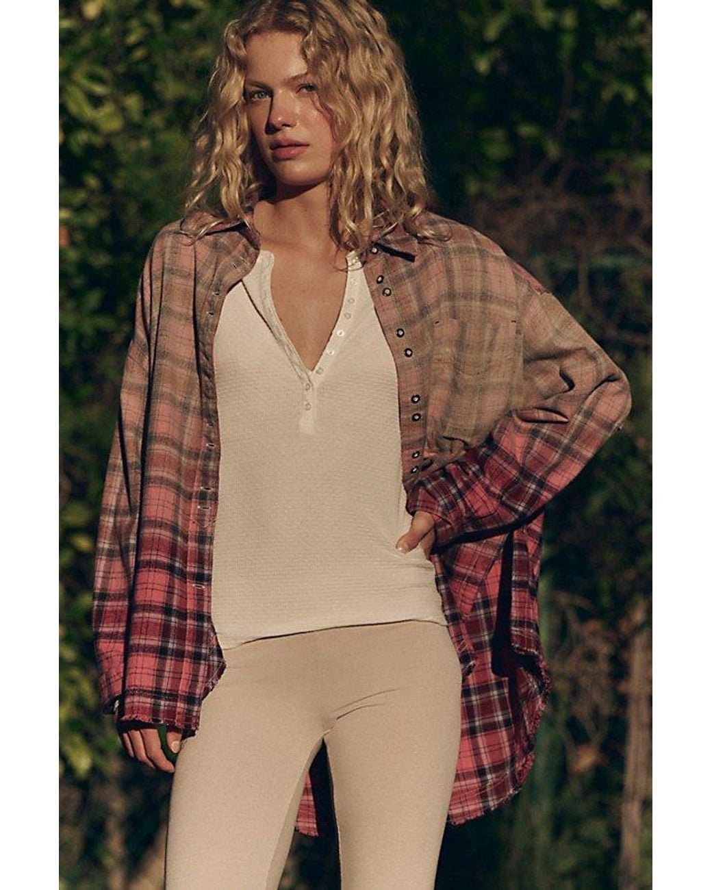 Intimately By Free People Blue Lucky Day Ribbed Leggings By