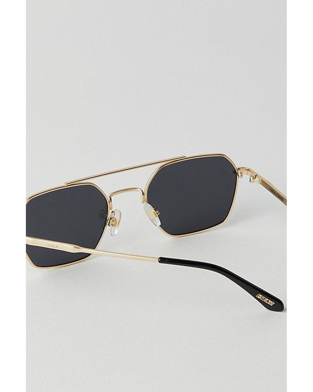Free People Black Sara Polarized Sunglasses