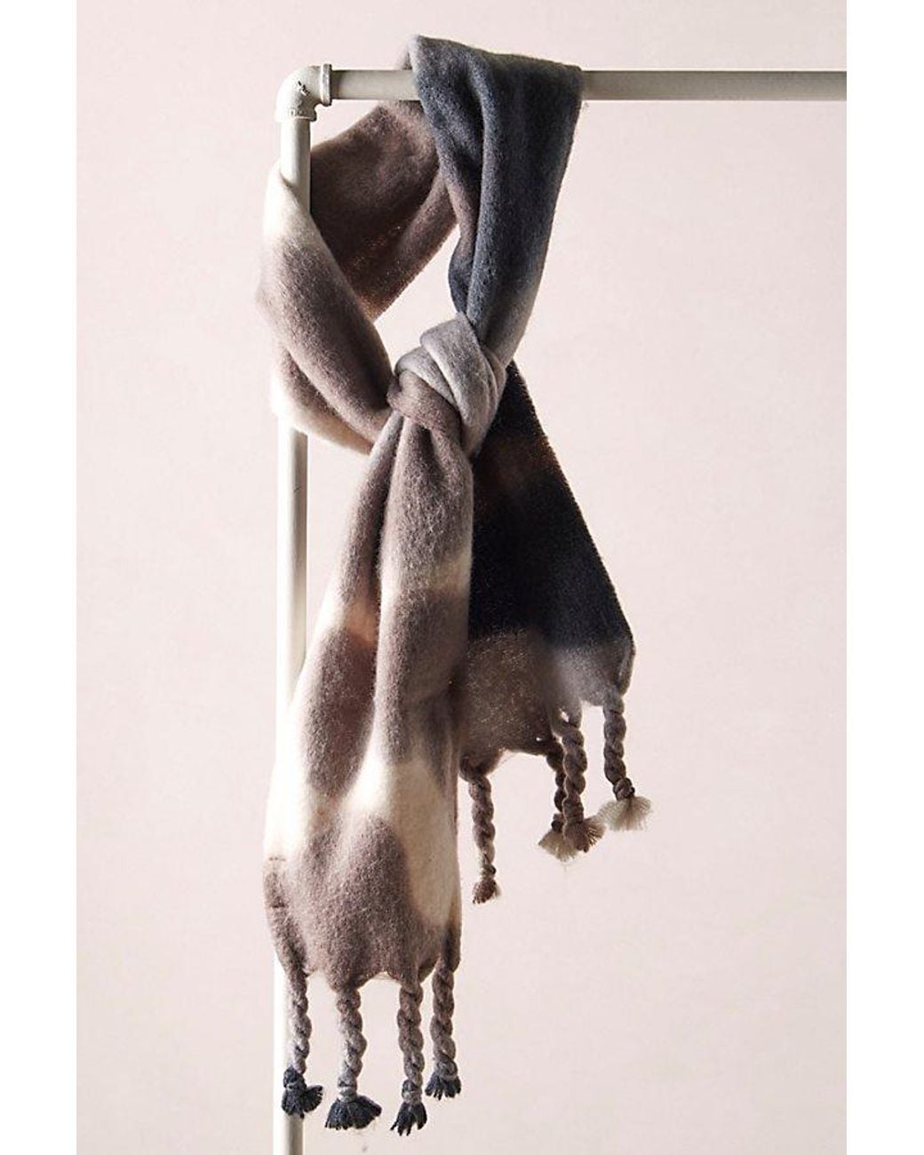 Free People Red Winter Days Blanket Scarf