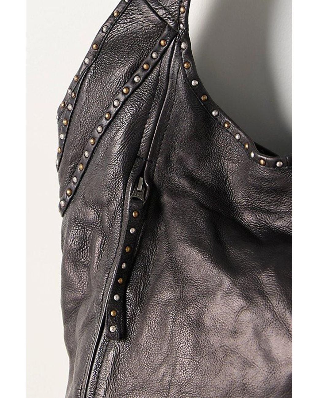 Free People Blue Sawyer Stud Tote