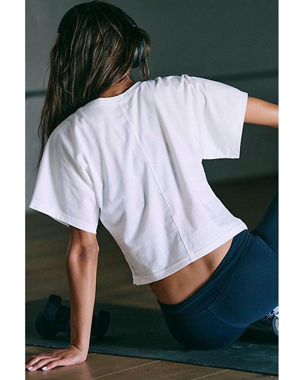 Fp Movement Gray Above Me Performance Tee
