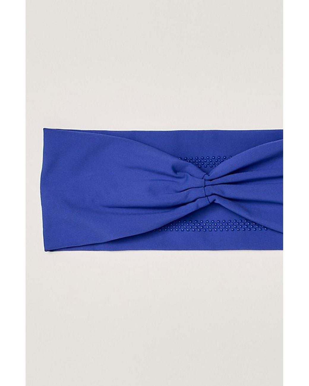 Free People Blue Slam Dunk Silicone Grip Soft Headband