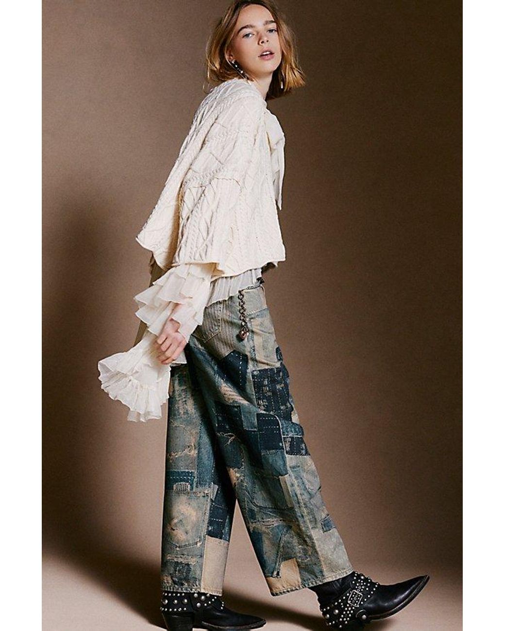 Free People ★ We The Free Illusions Printed Relaxed Jeans We The Free Illusions Printed Relaxed Jeans | Free People