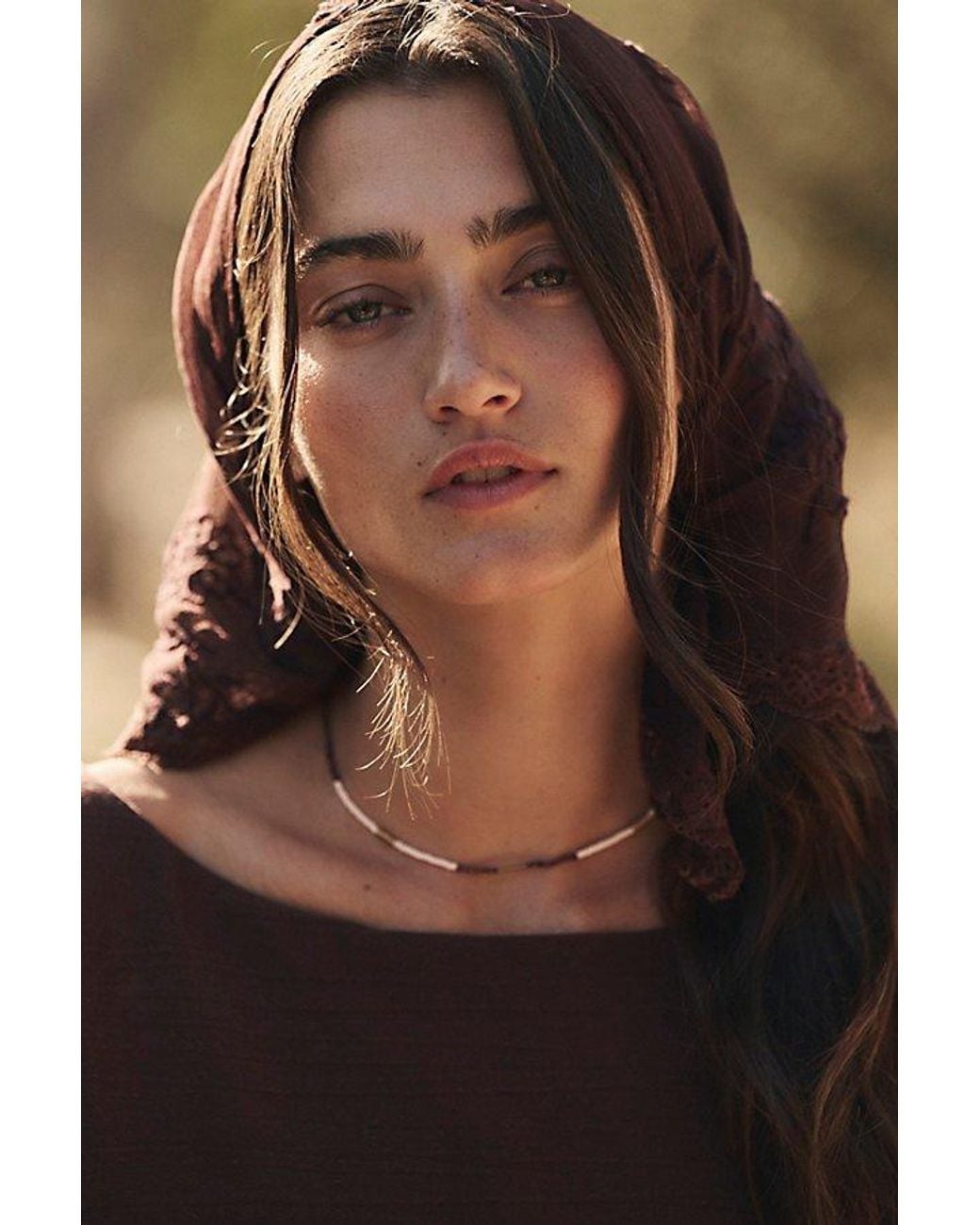 free-est Brown Dara Mini Dress By