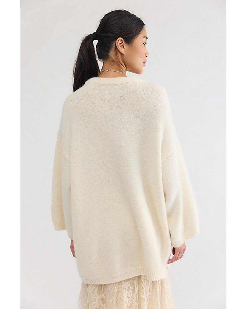 Mr. Mittens Natural Arlo Oversized T-Shirt Sweater