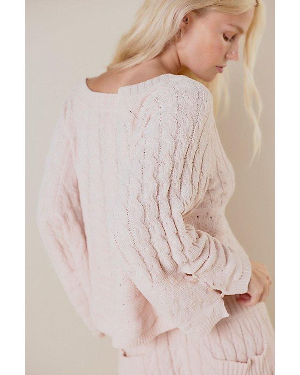Intimately By Free People Natural Fireside Crush Pullover By