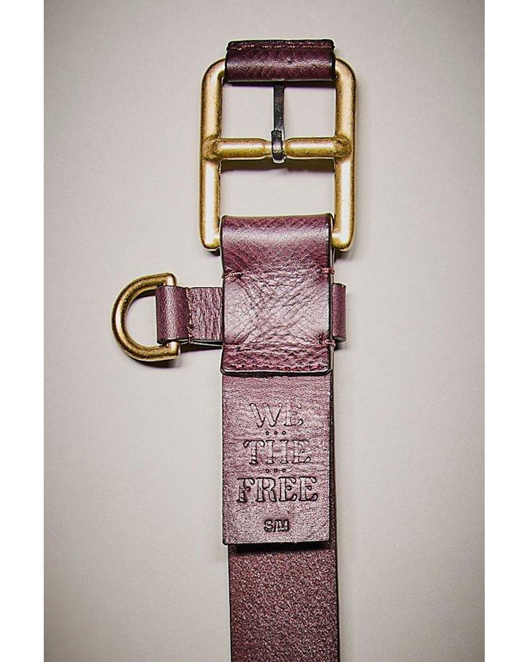 Free People Brown Brooklyn Belt