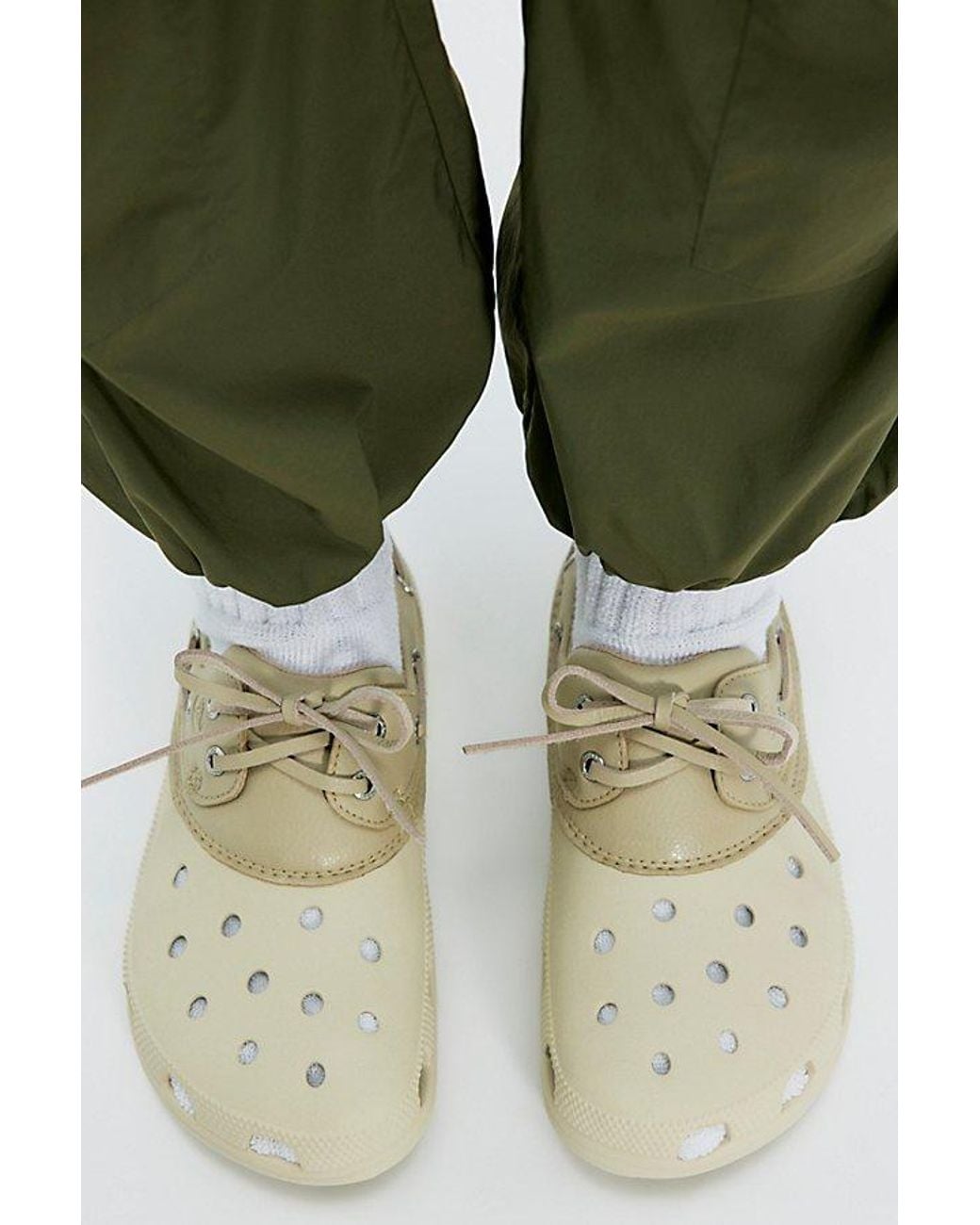 CROCSTM Metallic Classic Boat Shoes Shoe