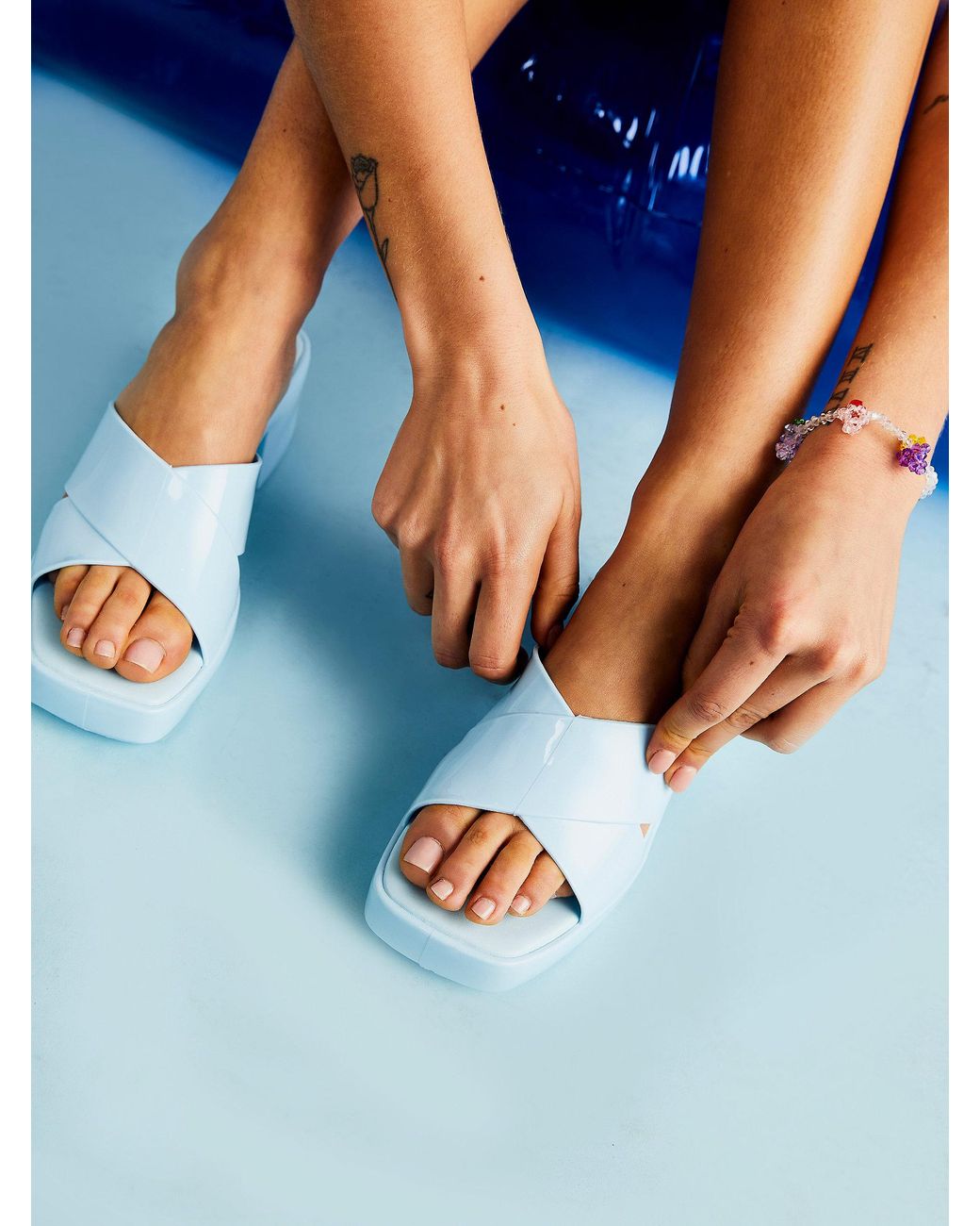 flat thong sandals with ankle strap