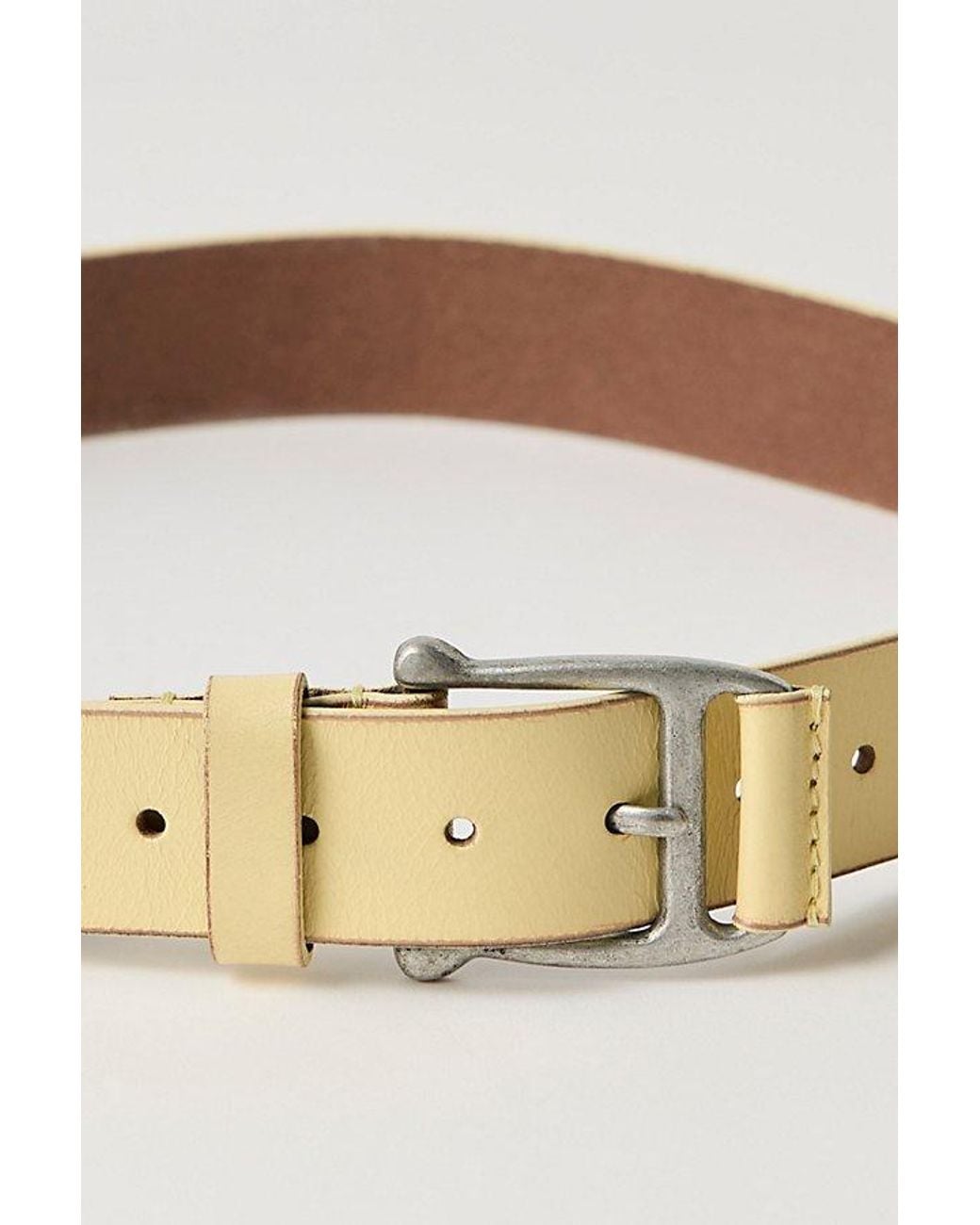 Free People Natural Carraway Leather Belt