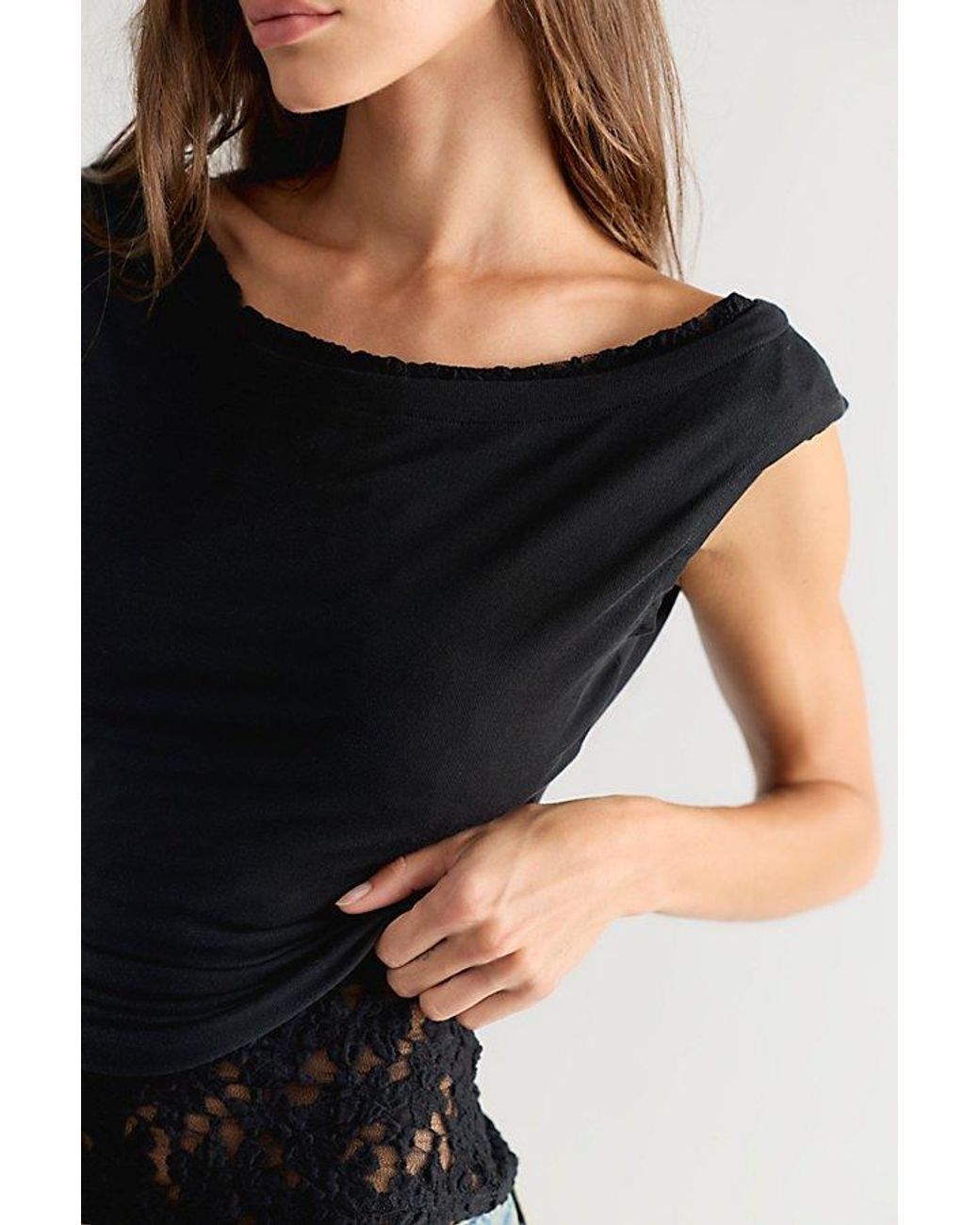 Free People Black Emma Twofer