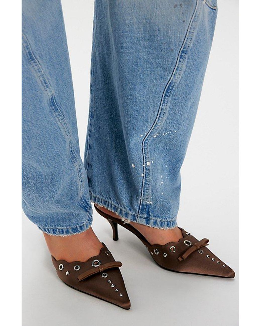 Jeffrey Campbell Blue Arabella Heels By