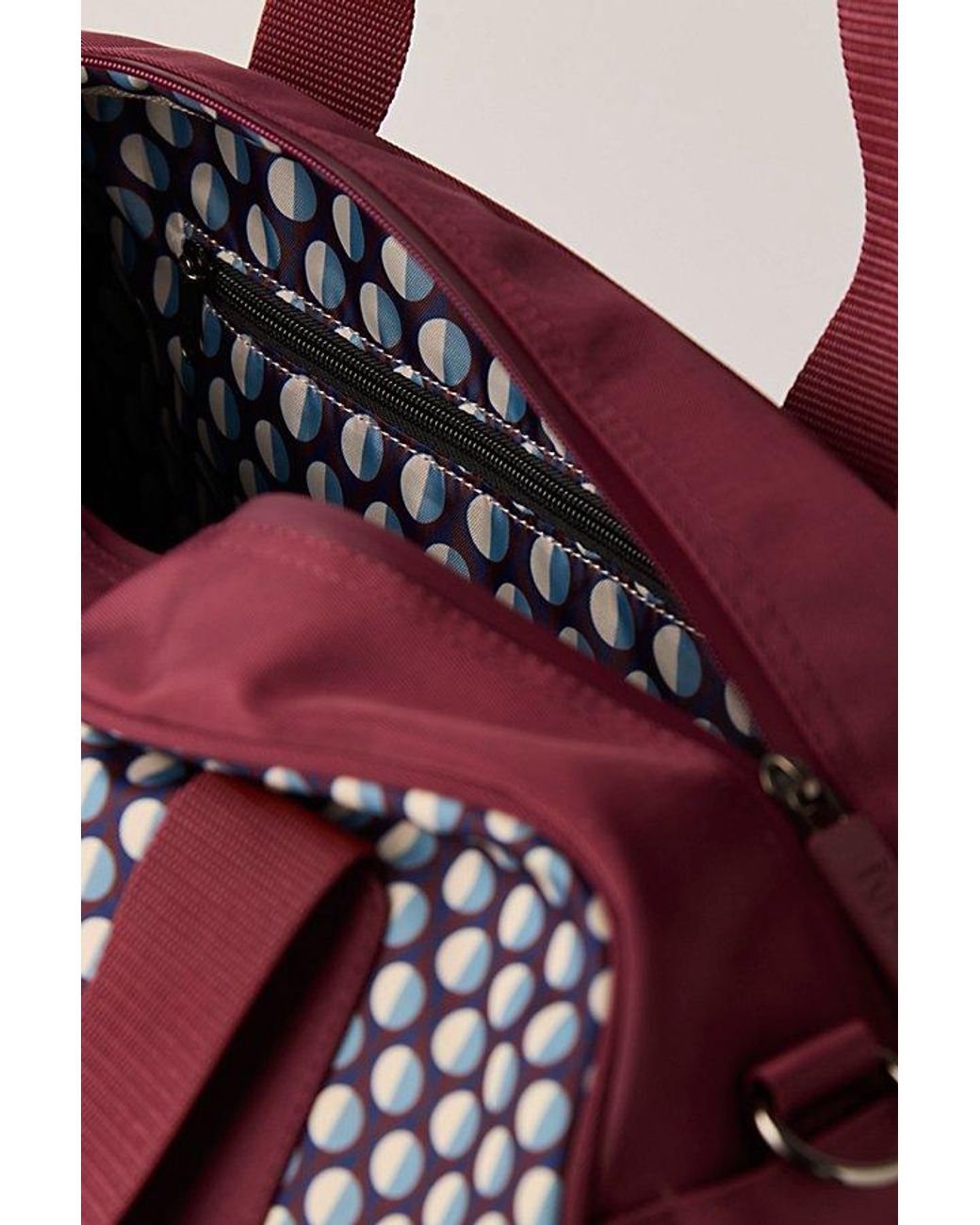 Fore All Red Boston Bag Retro Duffle