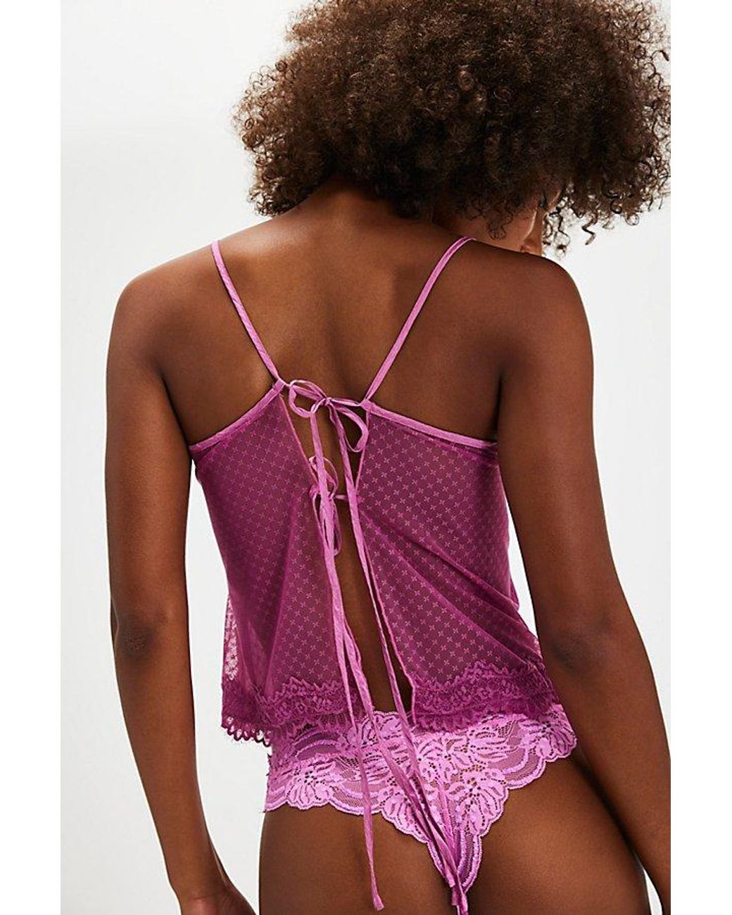 Free People Eye Candy Cami in Pink | Lyst
