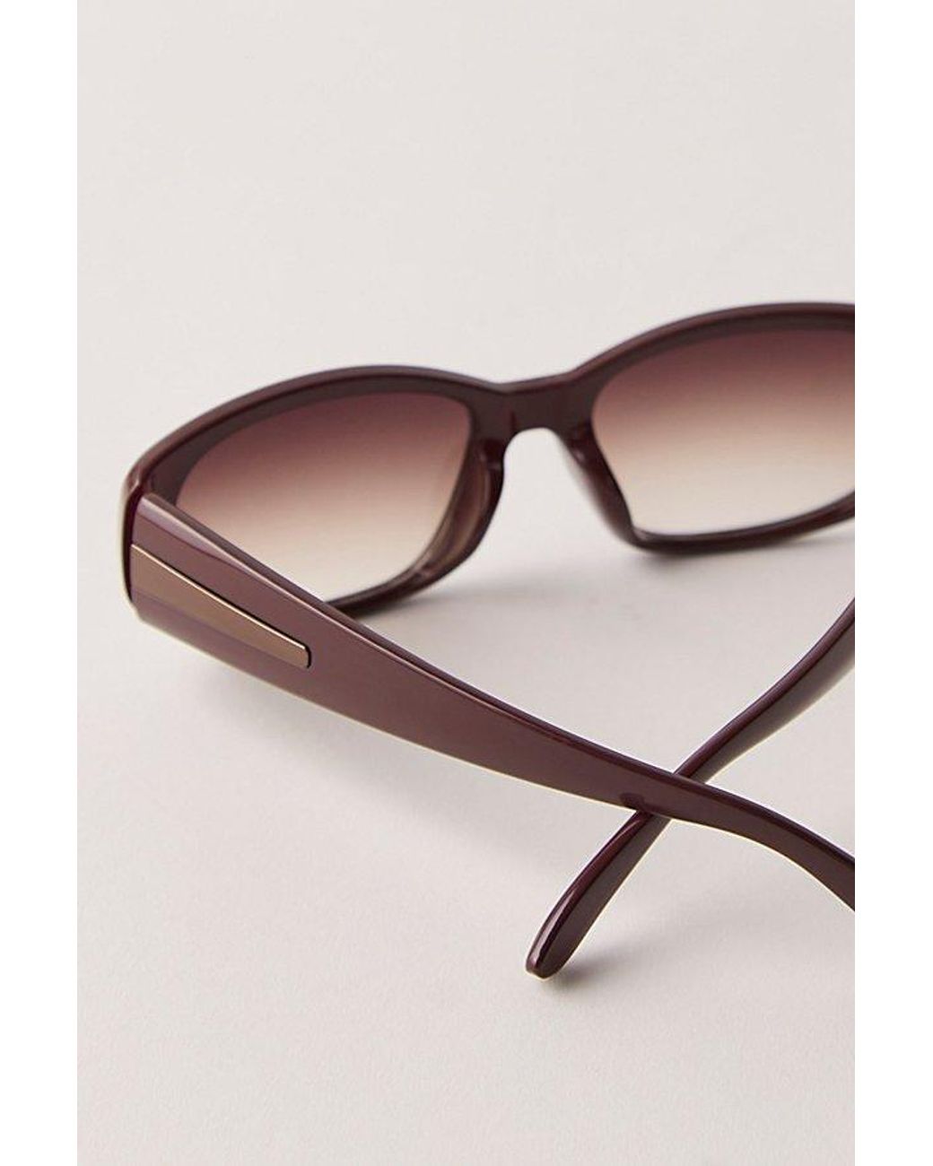 Free People Multicolor Neeve Wrap Sunglasses