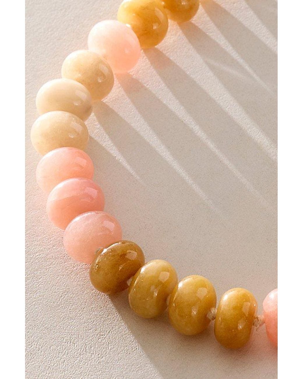 Free People Multicolor Sabina Semiprecious Beaded Stone Choker Necklace